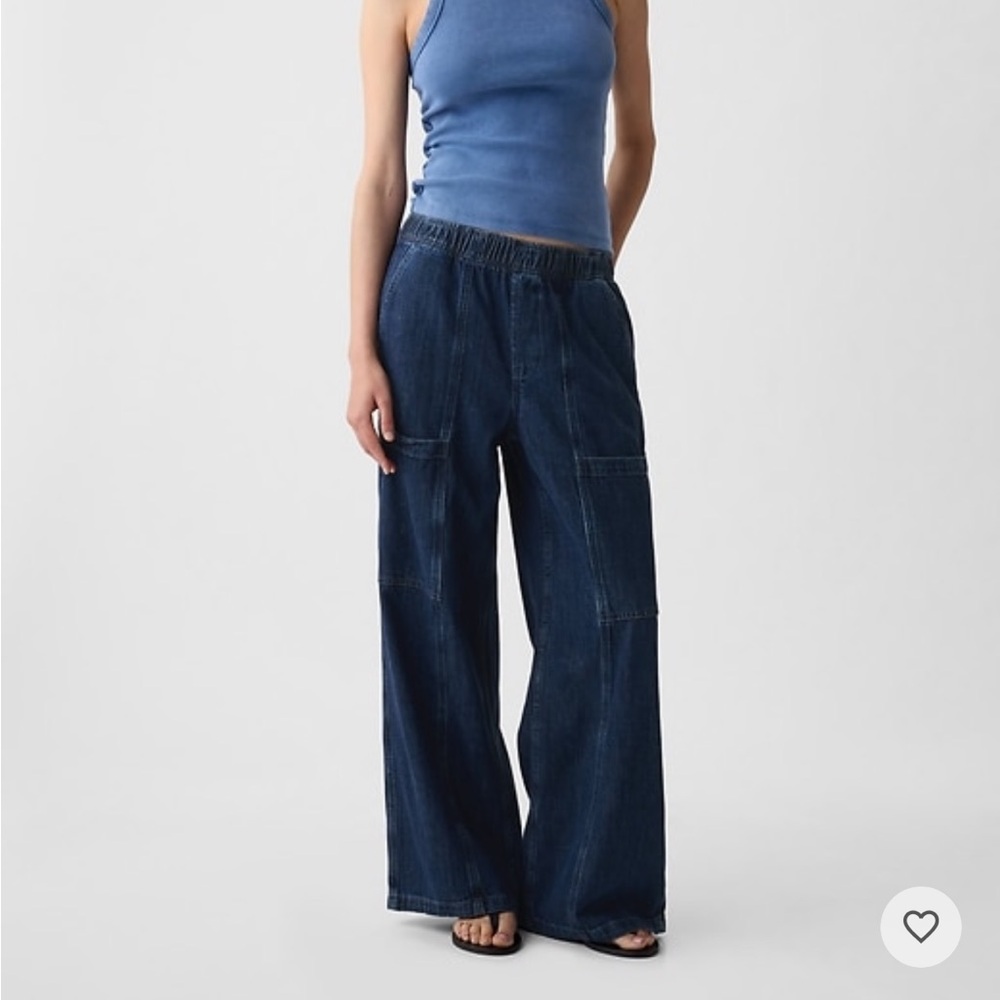 High Rise Utility Jeans